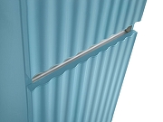 Шкаф пенал Art&Max Elegant 40 AM-ELEGANT-1500-2А-SO-NG-LED-P подвесной цвет Ниагара-2