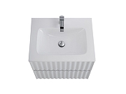 Тумба под раковину Art&Max Elegant 60 AM-ELEGANT-600-2C-SO-BM-LED подвесная цвет Белый матовый-1