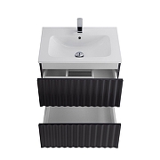 Тумба под раковину Art&Max Elegant 60 AM-ELEGANT-600-2C-SO-GM-LED подвесная цвет Серый матовый-2