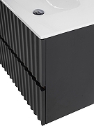 Тумба под раковину Art&Max Elegant 60 AM-ELEGANT-600-2C-SO-GM-LED подвесная цвет Серый матовый-4