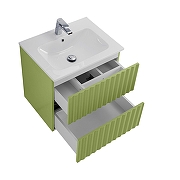 Тумба под раковину Art&Max Elegant 60 AM-ELEGANT-600-2C-SO-MN-P подвесная цвет Мята-3