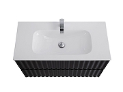 Тумба под раковину Art&Max Elegant 80 AM-ELEGANT-800-2C-SO-NM-LED подвесная цвет Черный матовый-1