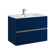 Тумба под раковину Art&Max Elegant 80 AM-ELEGANT-800-2C-SO-SA-P подвесная цвет Сапфир