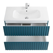 Тумба под раковину Art&Max Elegant 90 AM-ELEGANT-900-2C-SO-AQ-P подвесная цвет Аквамарин-2