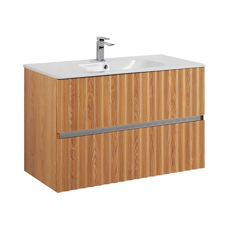 Тумба под раковину Art&Max Elegant 90 AM-ELEGANT-900-2C-SO-BR-P подвесная 