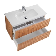 Тумба под раковину Art&Max Elegant 90 AM-ELEGANT-900-2C-SO-BR-P подвесная цвет Бран-3