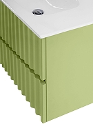 Тумба под раковину Art&Max Elegant 90 AM-ELEGANT-900-2C-SO-MN-P подвесная цвет Мята-4