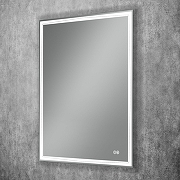 Зеркало Art&Max Firenze 60 AM-Fir-600-800-DS-F-H с подсветкой с сенсорным выключателем и подогревом-4