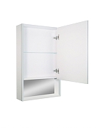 Зеркальный шкаф Art&Max Foggia 60 R AM-Fog-600-800-1D-R-DS-F-White с подсветкой цвет Белый-3