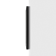 Зеркало Art&Max Genova 60 AM-Gen-600-800-DS-F-H с подсветкой цвет Черный с сенсорным выключателем и подогревом-2