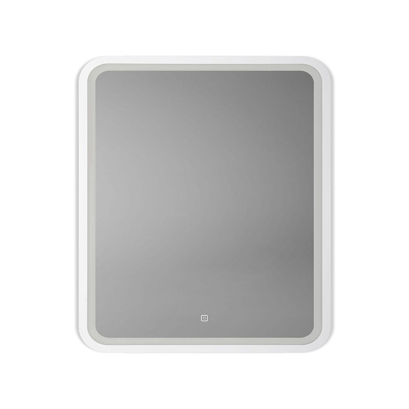 Зеркало Art&Max Genova 60 AM-Gen-600-800-DS-F-White с подсветкой 