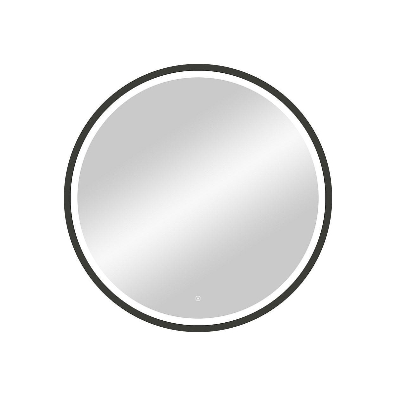 Зеркало Art&Max Livorno 80 AM-Liv-800-DS-F-Nero с подсветкой 