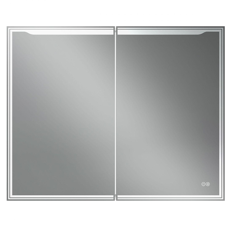 Зеркальный шкаф Art&Max Merano 100 AM-Mer-1000-800-2D-DS-F с подсветкой 