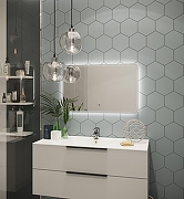 Зеркало Art&Max Messina 80 AM-Mes-800-600-DS-F с подсветкой с бесконтактным выключателем-3