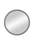 Зеркало Art&Max Napoli 80 AM-Nap-800-DS-F-Grey с подсветкой цвет Темно-серый с бесконтактным выключателем-2