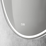 Зеркало Art&Max Palermo 60 AM-Pal-600-900-DS-F-H с подсветкой с сенсорным выключателем и подогревом-5
