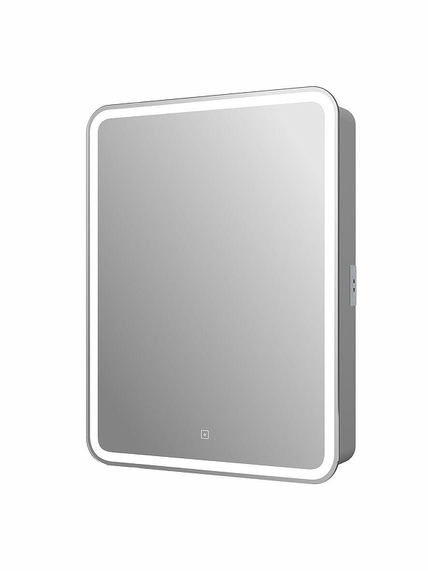 Зеркальный шкаф Art&Max Platino 55 L AM-Pla-550-800-1D-L-DS-F с подсветкой 