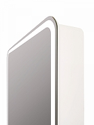 Зеркальный шкаф Art&Max Platino 55 L AM-Pla-550-800-1D-L-DS-F с подсветкой цвет Белый-2