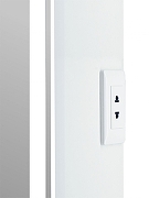 Зеркальный шкаф Art&Max Platino 55 L AM-Pla-550-800-1D-L-DS-F с подсветкой цвет Белый-4