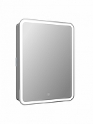 Зеркальный шкаф Art&Max Platino 55 R AM-Pla-550-800-1D-R-DS-F с подсветкой цвет Белый