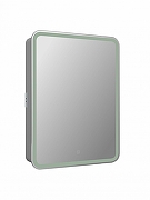 Зеркальный шкаф Art&Max Platino 55 R AM-Pla-550-800-1D-R-DS-F с подсветкой цвет Белый-1