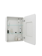 Зеркальный шкаф Art&Max Platino 55 R AM-Pla-550-800-1D-R-DS-F с подсветкой цвет Белый-2