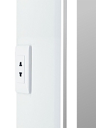 Зеркальный шкаф Art&Max Platino 55 R AM-Pla-550-800-1D-R-DS-F с подсветкой цвет Белый-4