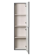 Шкаф пенал Art&Max Platino 40 AM-Platino-1500-2A-SO-GM подвесной цвет Серый матовый-2