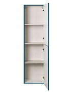 Шкаф пенал Art&Max Platino 40 AM-Platino-1500-2A-SO-TM подвесной цвет Бирюзовый матовый-2