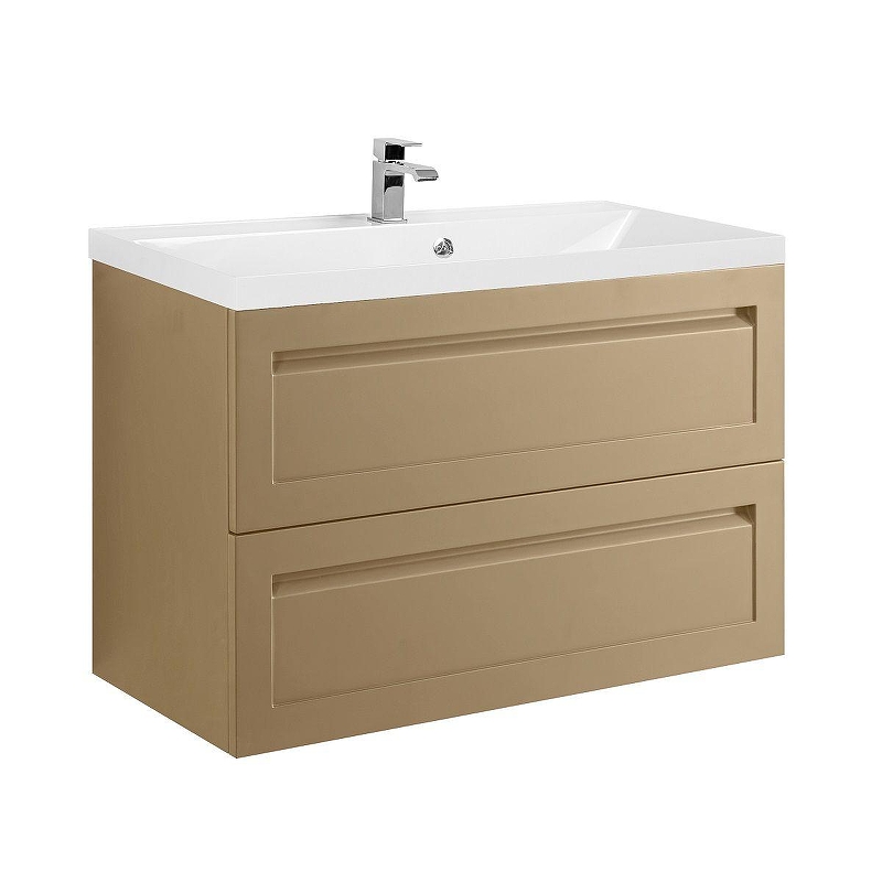 Тумба под раковину Art&Max Platino 90 AM-Platino-900-2C-SO-CM подвесная 