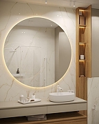 Зеркало Art&Max Sanremo 100 AM-San-1000-DS-C с подсветкой с бесконтактным выключателем-3