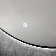 Зеркало Art&Max Sanremo 80 AM-San-800-DS-F-Nero с подсветкой цвет Черный с сенсорным выключателем-4