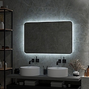 Зеркало Art&Max Siena 120 AM-Sie-1200-700-DS-F с подсветкой с бесконтактным выключателем-5