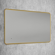 Зеркало Art&Max Siena S 60 AM-SieS-600-1000-DS-F-Gold с подсветкой цвет Золото с бесконтактным выключателем-4