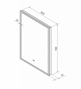 Зеркало Art&Max Sorrento 50 AM-Sor-500-700-DS-F с подсветкой с бесконтактным выключателем-8