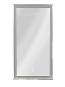 Зеркальный шкаф Art&Max Techno 35 R AM-Tec-350-650-1D-R-DS-F-Nero с подсветкой цвет Черный-3