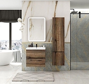 Шкаф пенал Art&Max Techno 40 R AM-Techno-1600-AC-SO-LW646-R подвесной цвет Дуб бомонд лофт