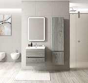 Шкаф пенал Art&Max Techno 40 R AM-Techno-1600-AC-SO-LW635-R подвесной цвет Сосна