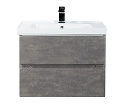 Тумба под раковину Art&Max Techno 70 AM-Techno-700-2C-SO-FC305 подвесная цвет Айс Какао