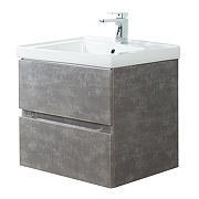 Тумба под раковину Art&Max Techno 90 AM-Techno-900-2C-SO-FC305 подвесная цвет Айс Какао-1