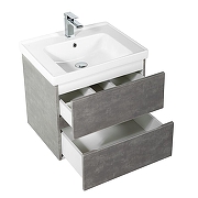 Тумба под раковину Art&Max Techno 90 AM-Techno-900-2C-SO-FC305 подвесная цвет Айс Какао-2