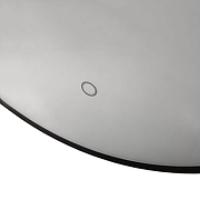 Зеркало Art&Max Torino 50 AM-Tor-500-900-DS-F-Nero с подсветкой цвет Черный с сенсорным выключателем-1