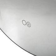 Зеркало Art&Max Torino 60 AM-Tor-600-1000-DS-F-H с подсветкой с сенсорным выключателем и подогревом-2