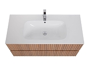 Тумба под раковину Art&Max Torino 100 AM-TORINO-1000-2C-SO-BR-P подвесная цвет Бран-2