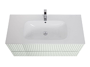 Тумба под раковину Art&Max Torino 100 AM-TORINO-1000-2C-SO-LO-P подвесная цвет Лотос-1