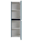 Шкаф пенал Art&Max Torino 40 AM-TORINO-1500-2A-SO-AQ-P подвесной цвет Аквамарин-2