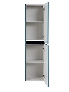 Шкаф пенал Art&Max Torino 40 AM-TORINO-1500-2A-SO-NG-P подвесной цвет Ниагара-2