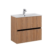 Тумба под раковину Art&Max Torino 60 AM-TORINO-600-2C-SO-BR-P подвесная цвет Бран