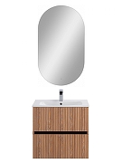 Тумба под раковину Art&Max Torino 60 AM-TORINO-600-2C-SO-BR-P подвесная цвет Бран-5