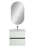 Тумба под раковину Art&Max Torino 60 AM-TORINO-600-2C-SO-LO-P подвесная цвет Лотос-5